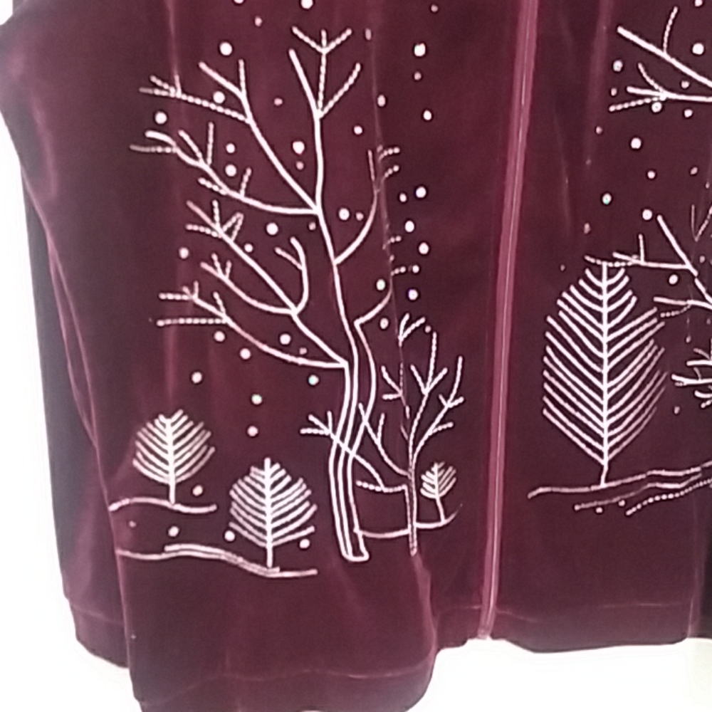 Women's velvet jacket